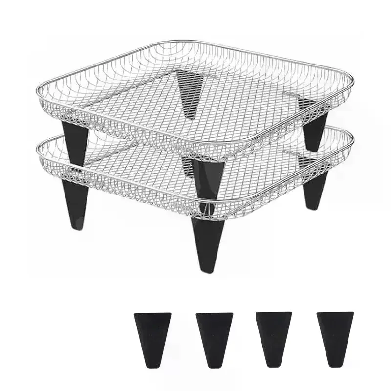 Dewatering Rack Buffer Pad Air Fryer Silicone Feet Steam Protector For Dehydrator Racks Tabs Silica Gel Tray Bumpers 4/6/8Pcs
