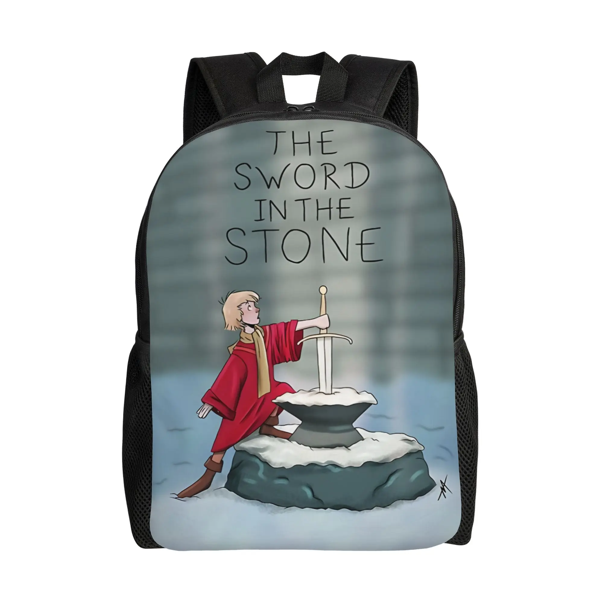 

Back to school season The Sword In The Stone Magnet Backpack Walt Cartoon Students Kawaii Backpack