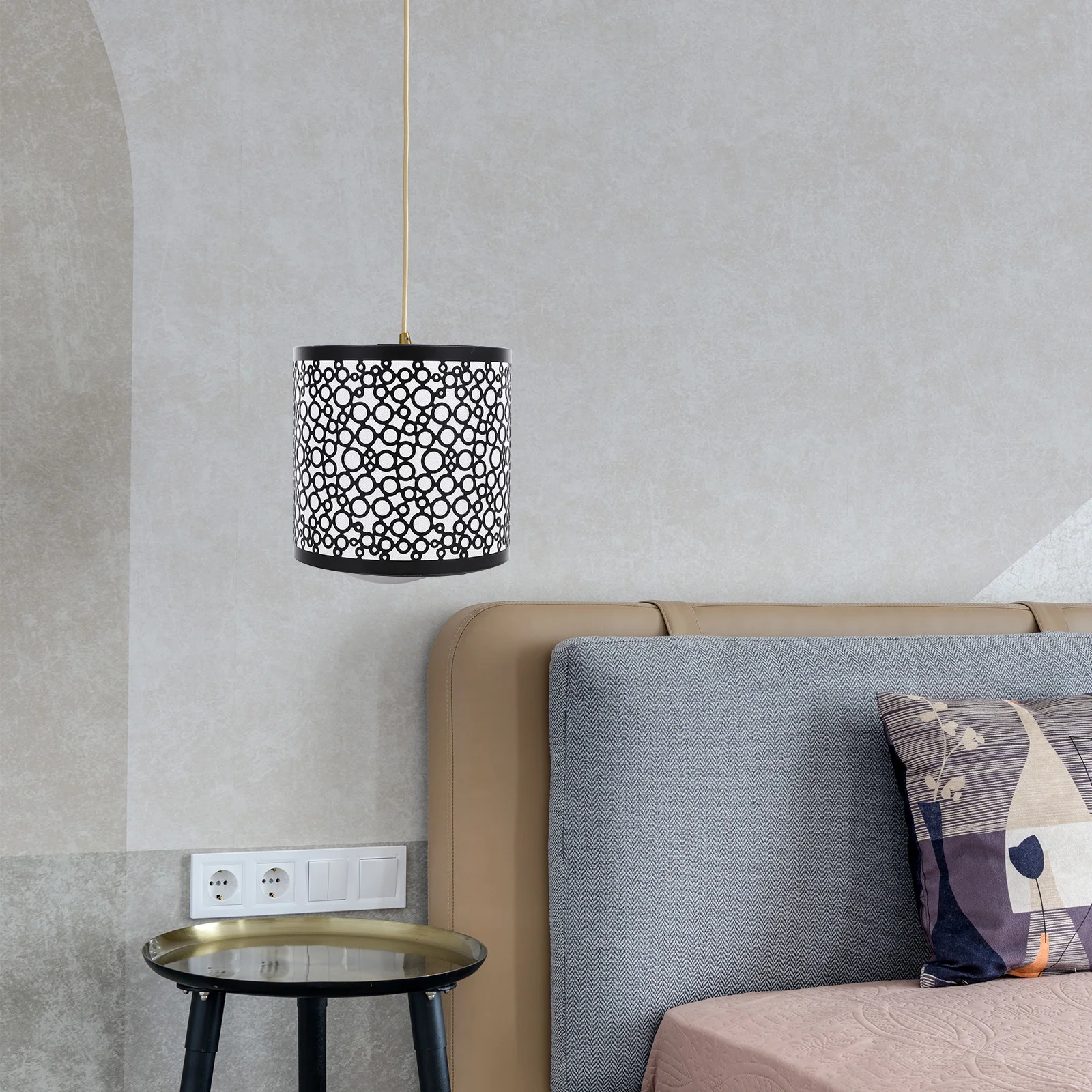 

Exquisite Retro Iron Lamp Shade Hanging Light Cover Replacement for Ceiling Fixture in Restaurant Hotel Corridor