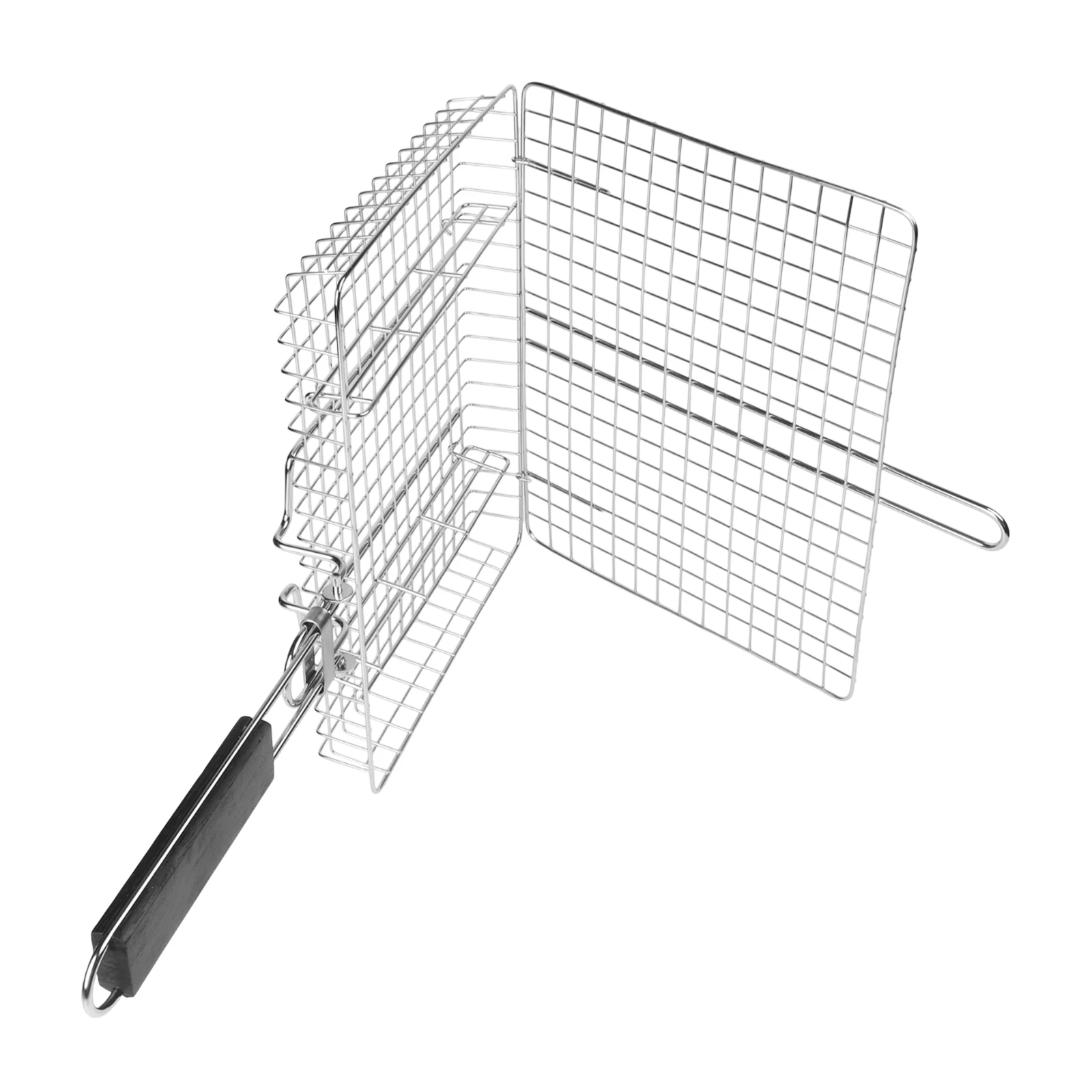 

Easy Clean Grilling Accessory Bbq Gear BBQ Accessories 50.5*31*4cm Folding Grill Mesh Deep Cooking Space Easy Cleaning