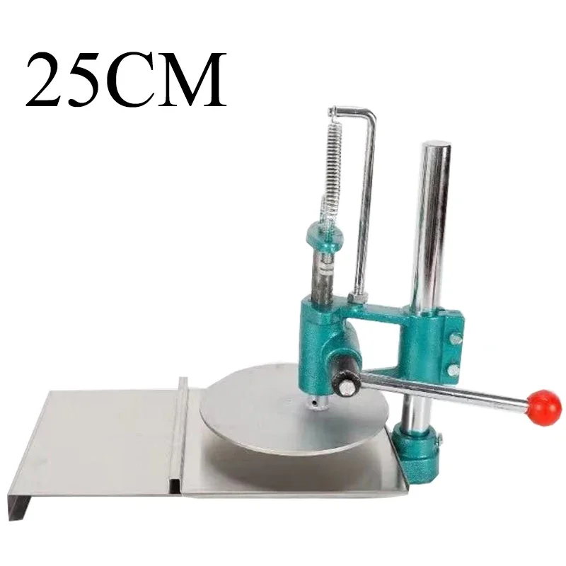 Hand‑Operated Dough Flattener, Manual Press for Hand‑Pull Pancake, Scallion Flatbread, Roujiamo Bun and Snow Skin Pastry Dough