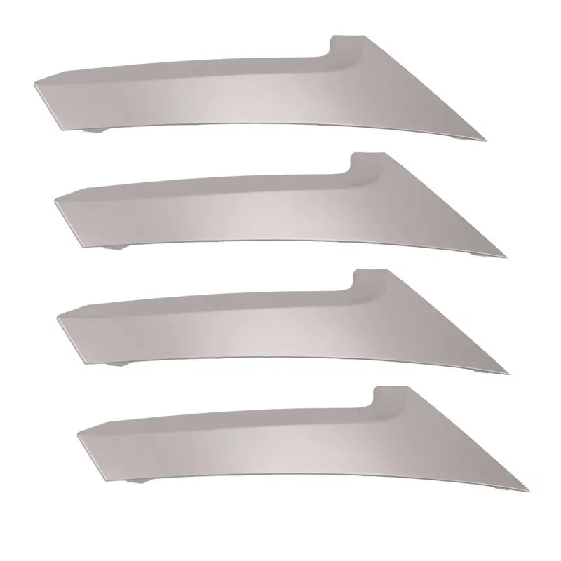 Top-Rated For Toyota Camry 2006-2011 Trim Cover Car Handle Inner Door Panel Parts Car Auto Decoration Car Accessories Silver