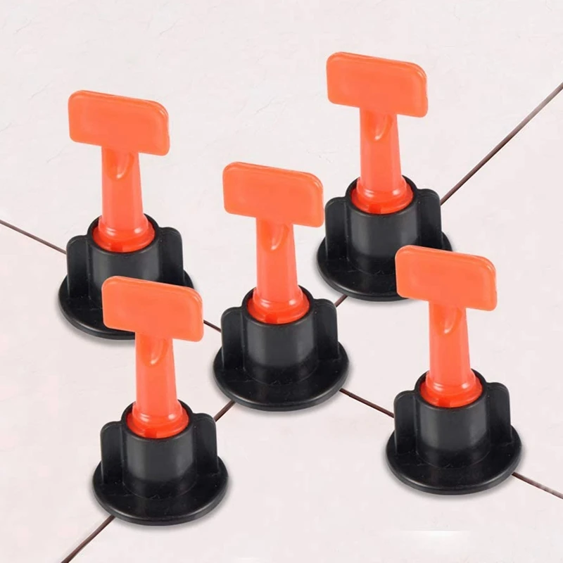 T-Shaped Ceramic Tile Replaceable Pin Leveler Floor Tile Locator Leveling Cross Card Tile Tool