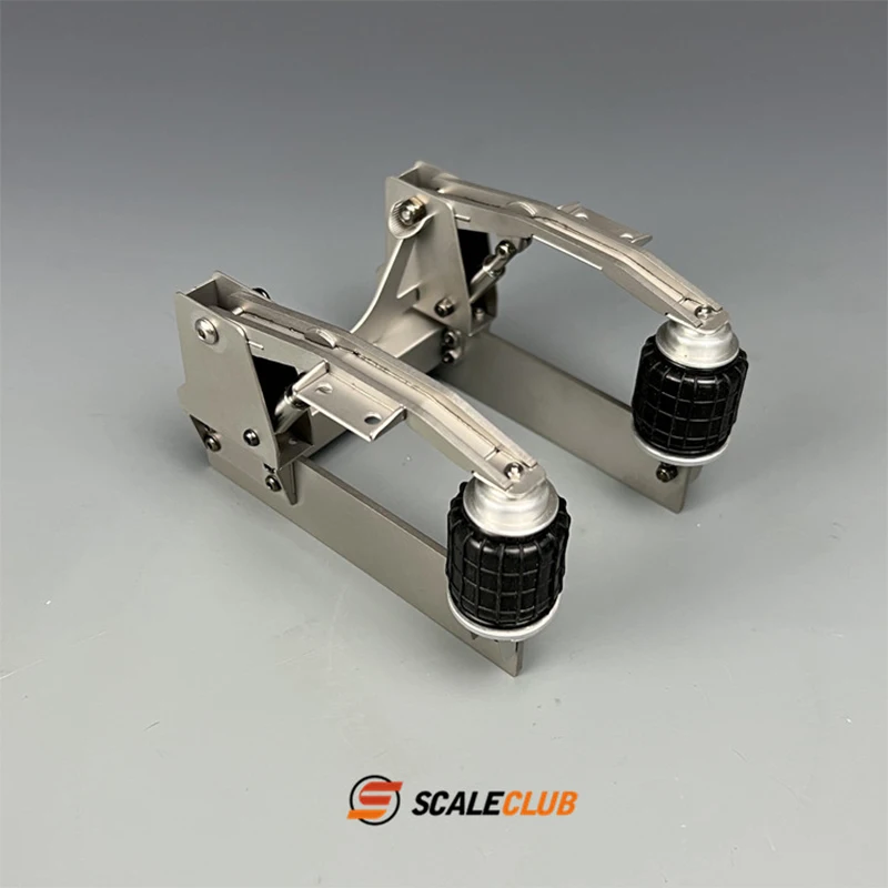 Scaleclub tamiya 1/14 Dragon plate metalowa imitacja poduszki powietrznej ukลad zawieszenia