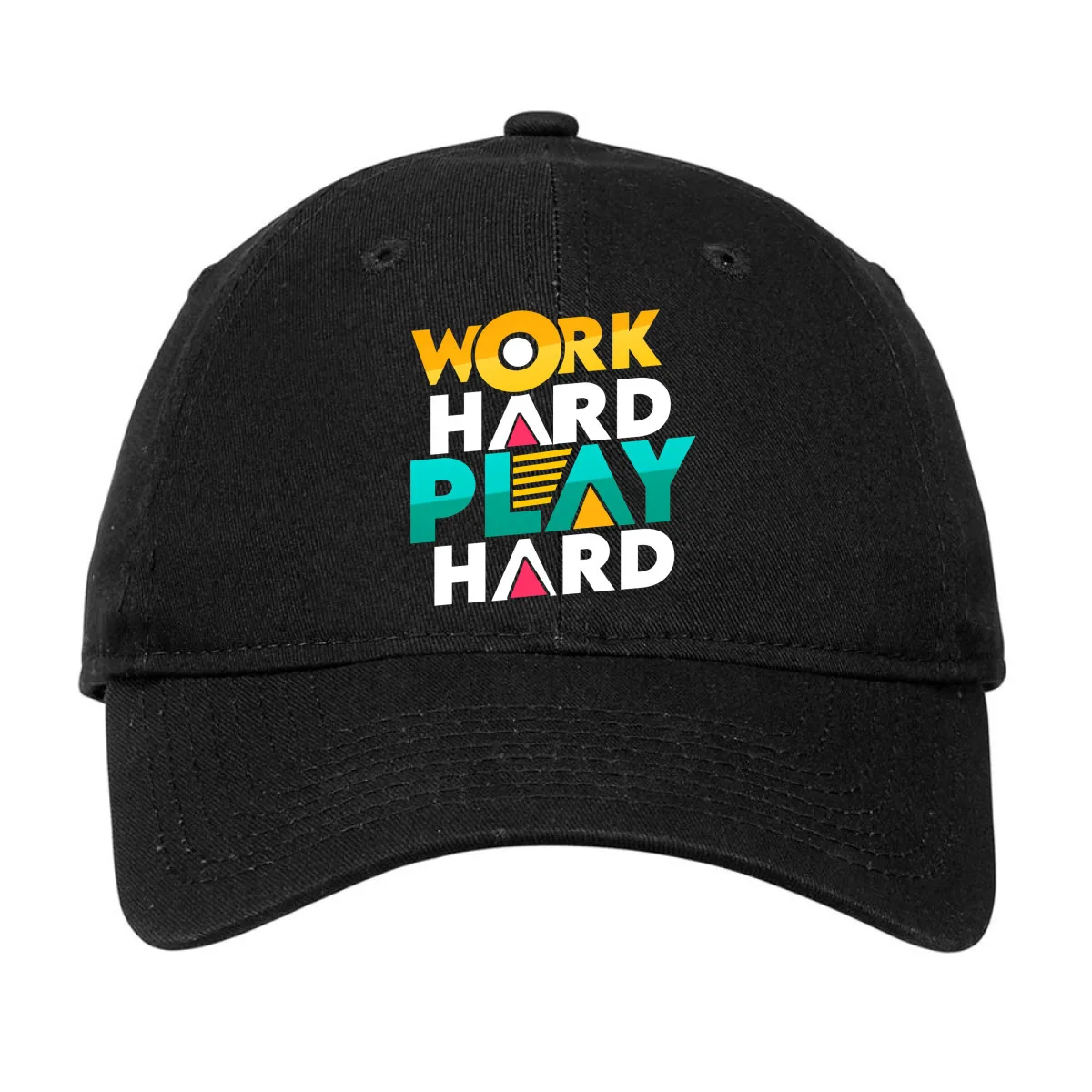 

Work Hard Inspirational Adjustable Cap