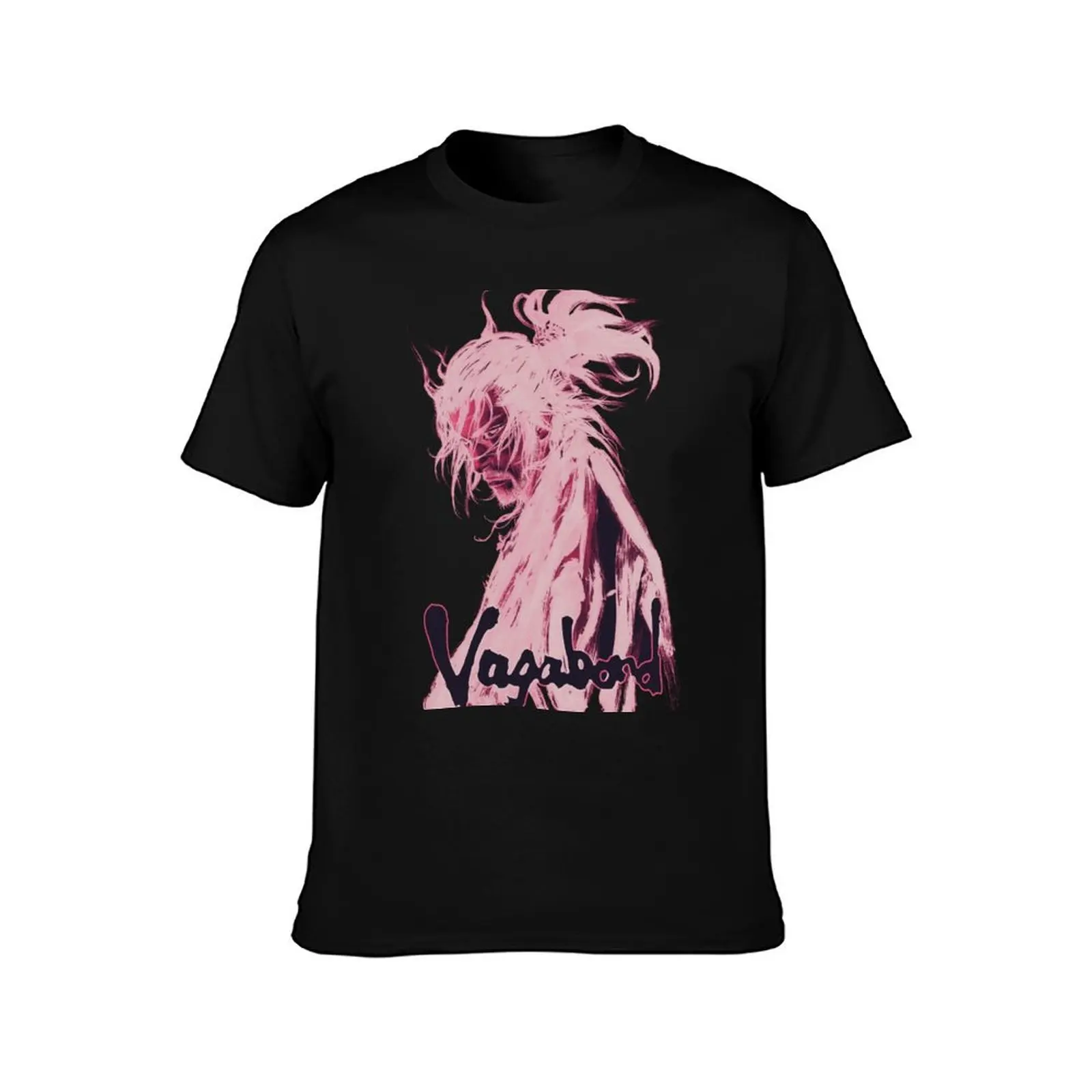 Neon Musashi Miyamoto Vagabond Classic Manga T-Shirt Work Wear Lightweight Tee T-Shirt