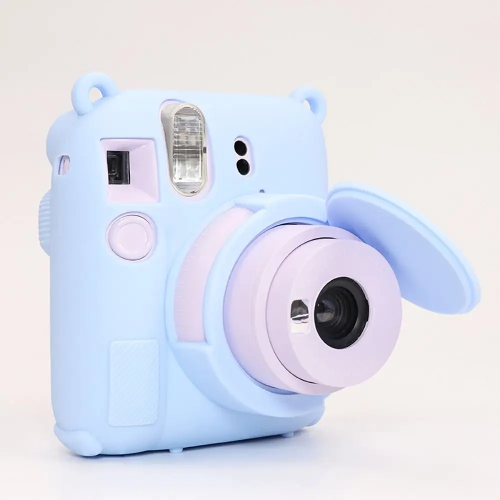 

Soft Silicone Cover Solid Color with Lens Protector Camera Bag Protective Sleevee for Fijifilm Film Instax Mini 12 mini12 Armor