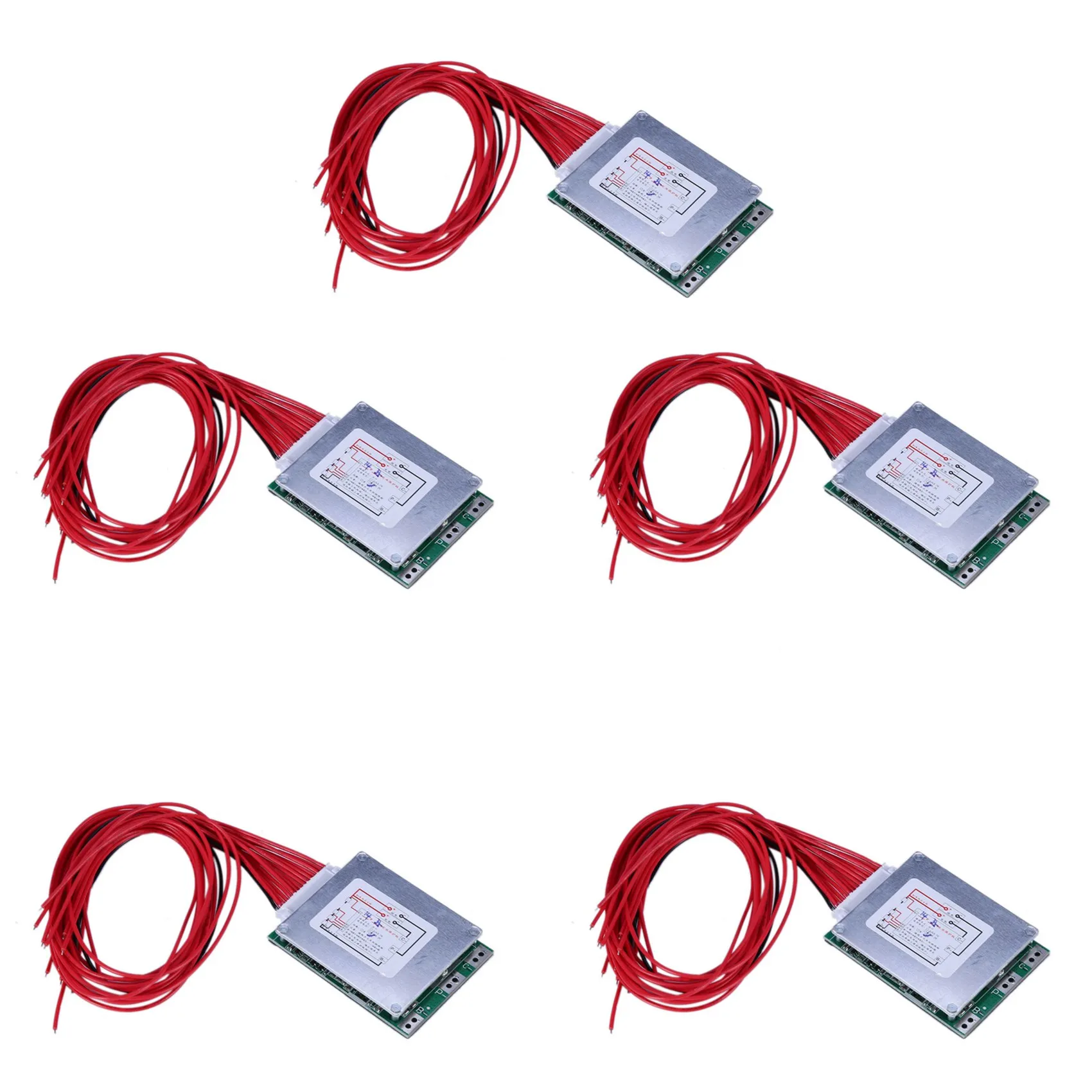 Placa de proteção de bateria de lipolímero AA75-5X 14S 52V 35A Placa PCB BMS para e-bike Escooter