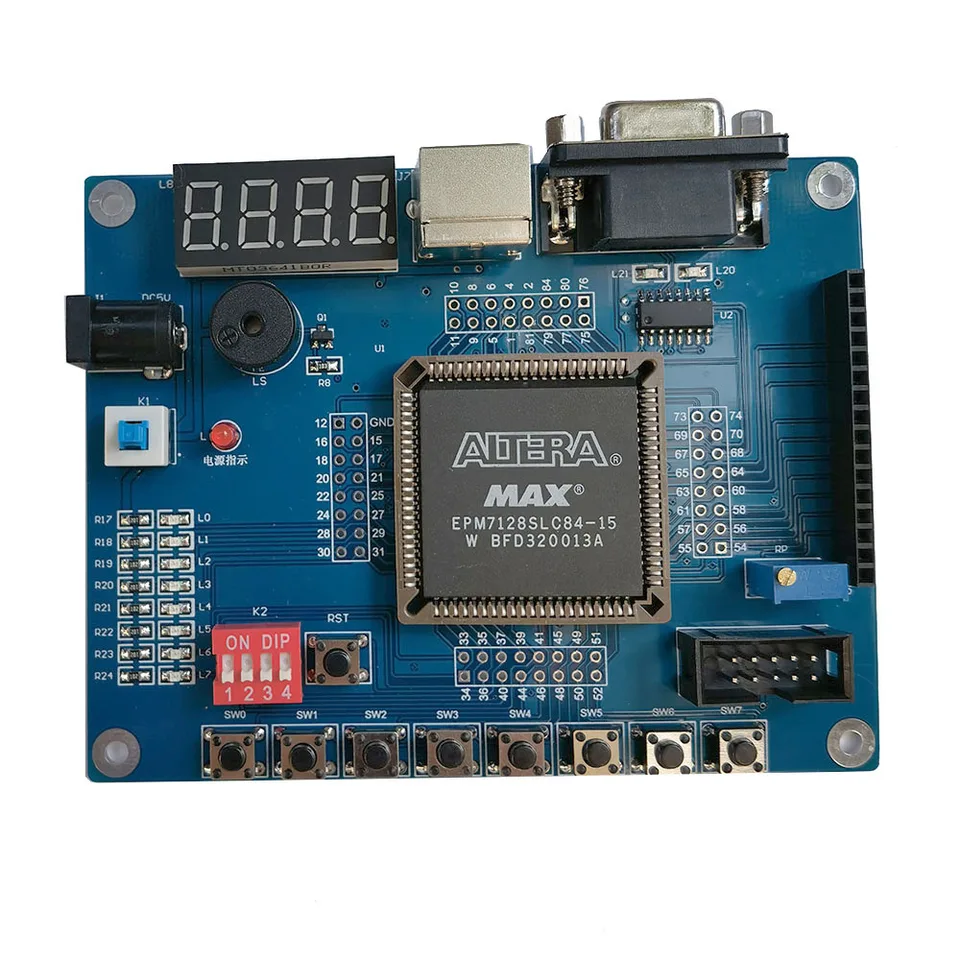FPGA Development Board Altera MAX7000S CPLD EPM7128 EPM7128SLC84