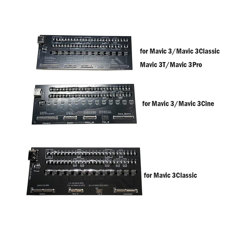 Cable de señal PTZ cardán para DJI Mavic 3 3Pro 3T 3E 3Cine 3Classic 4 en 1 3 en 1 placa para Mini1/2/SE/4K Mini3/3Pro/4Pro