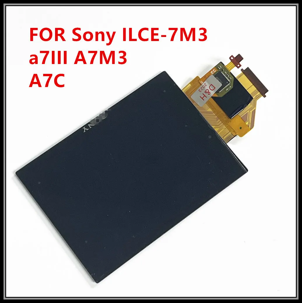 NEW A7III A7M3 LCD Screen Display For Sony ILCE-7M3 A7 III / M3 Alpha 7m3 A73 A7C  Alpha 7C Camera Replacement Repair Spare Part