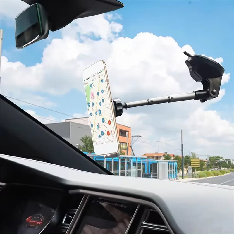 Magnetic Car Mobile Phone Holder Smartphone Auto Stand Dashboard Windshield Mount GPS For iPhone Pro Max X Xiaomi Huawei Samsung