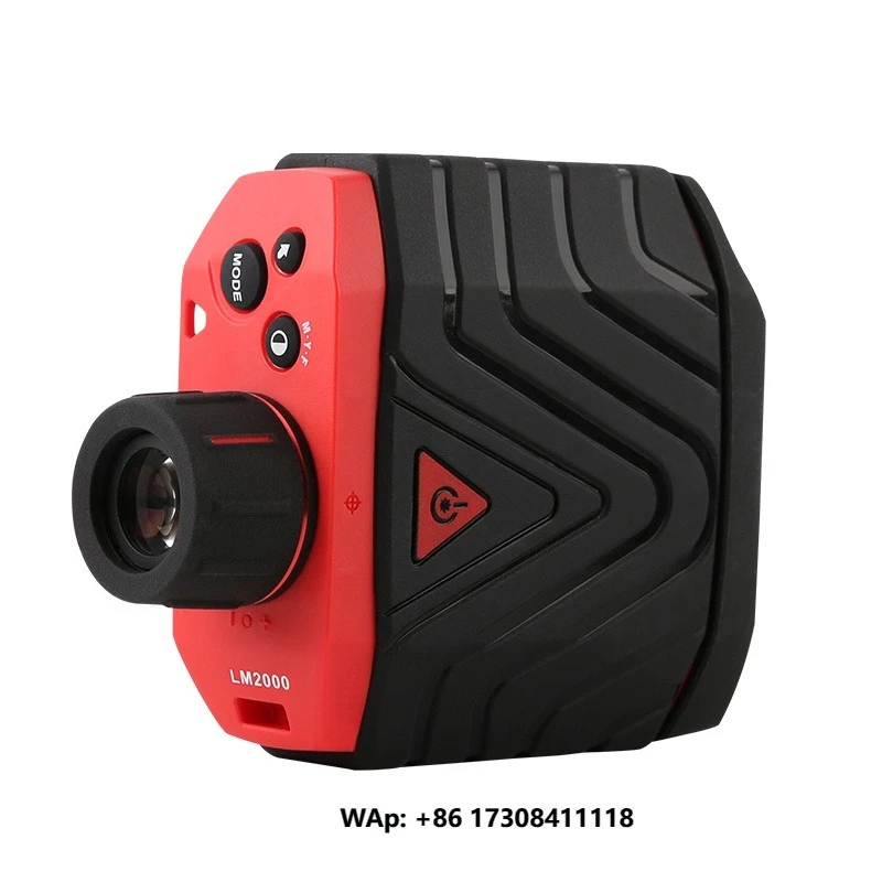 LM2000  Rangefinder Highly Accurate  2000m  Long Range for Outdoor Engineering Flagpole Lock Mode Distance Meter