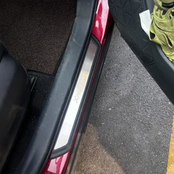 For Mitsubishi Xpander Cross 2024 2023 Car Accessories Door Sill Pedal Auto Threshold Cover Interior Protector Stickers Trim