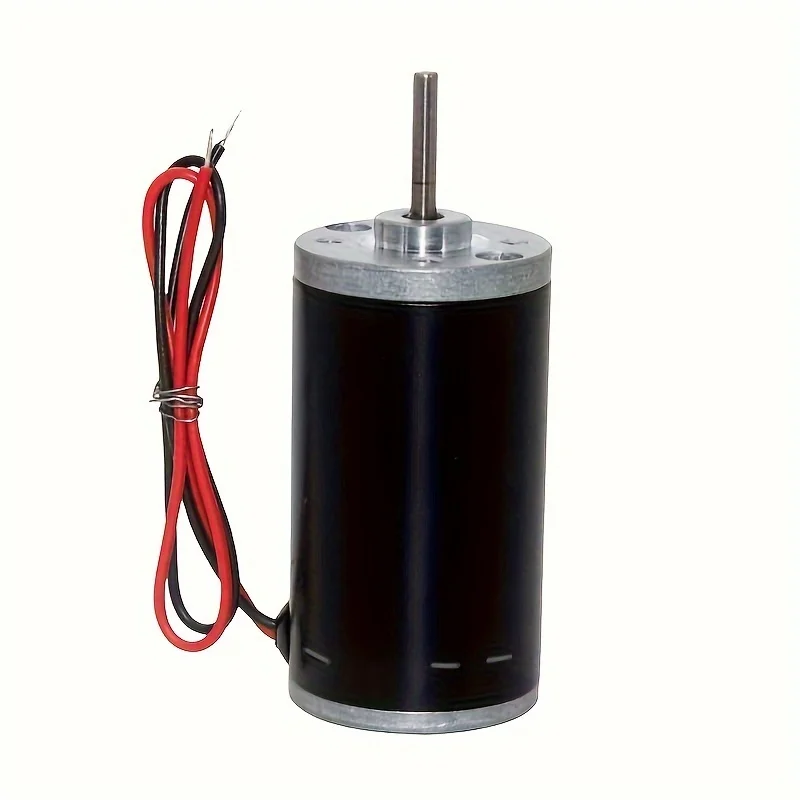 1 unidade Motor DC de Ímã Permanente 31ZY 12V/24V 3500RPM/6000RPM/8000RPM de Alta Velocidade com Rotação Reversível Ajustável, Motor Miniatura com Escovas