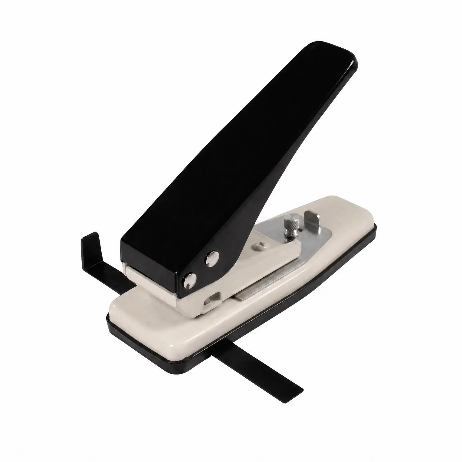 Manual Single-Hole Punch Lever-Operated Hanger Hole Punch Long-Lasting Labor-Saving for Retail Labeling, Office