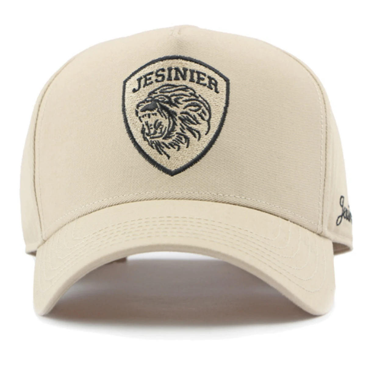 Unisex JESINIER Baseballkappen mit Löwenstickerei, Frühling und Herbst, für den Außenbereich, verstellbare Freizeithüte, Sonnenschutzhut, Sportkappe – Detail 10