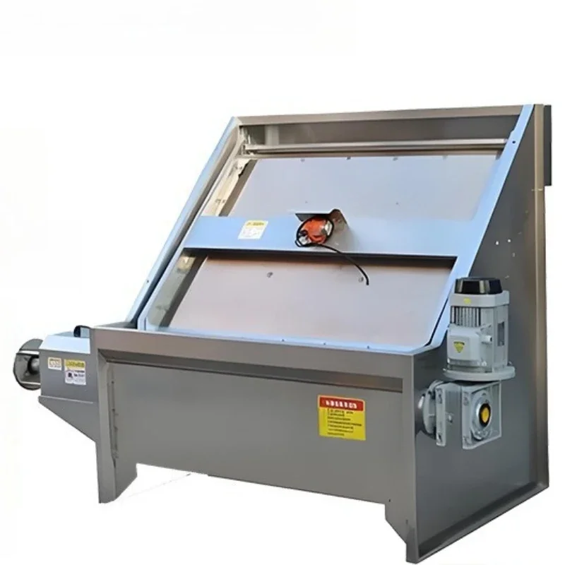 Slant screen type dehydration separator, stainless steel slant screen type, solid-liquid separator