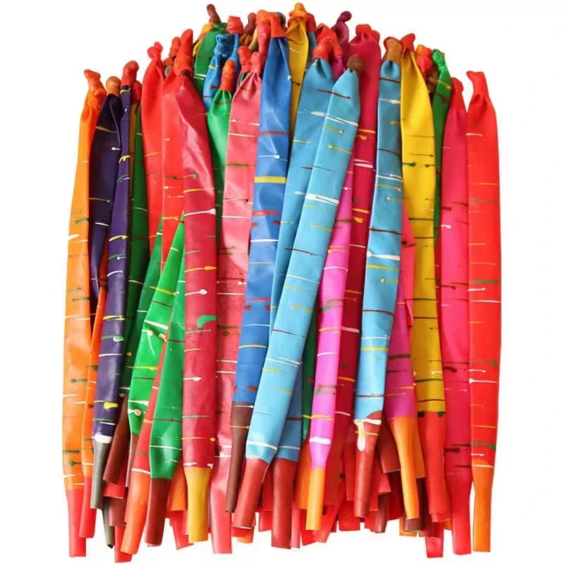 10/20 szt. Latające balony rakietowe dla dzieci śmieszne wiele kolorów gumowe długie balony zabawki na zewnątrz klasyczne dekoracje na przyjęcie urodzinowe balonowe