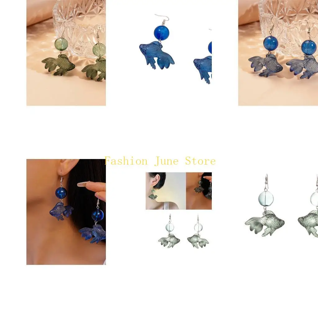 N5KA Fashion Drop Earrings Pendant Earring Ear Buckles Multifuntional Ear Jewelry Suitable for Various Occasion