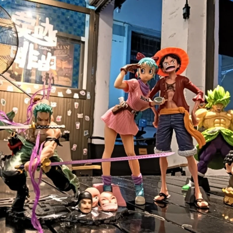 25cm Dragon Ball Z Bulma Glitter & Glamours Anime Figure Gk Action Figurine Pvc Statue Model Doll Collectible Toys Festival Gift