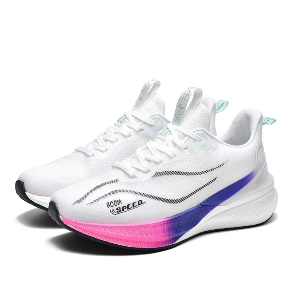 

New Carbon Plate Marathon Running Shoe Pro Tests Stable Support For Shock-absorbing Ultralight Bounce Sneakers