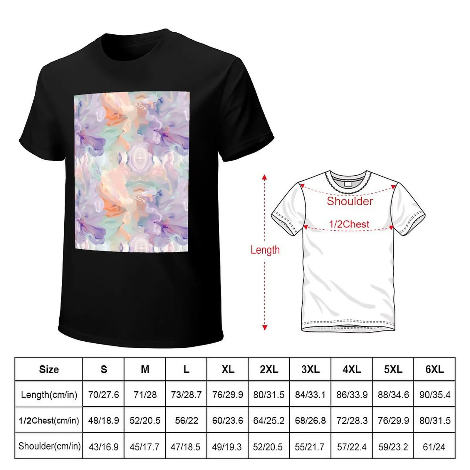 Pastel Aesthetic 04 T-Shirt plus size clothes sweat clothes for men