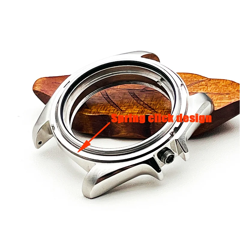 NH34 NH35 Watch Case SKX007 SRPD Case fit for NH34 NH35 NH36 7S26 Movement 120 Spring Click Crown at 3.0 Diving Watch Case