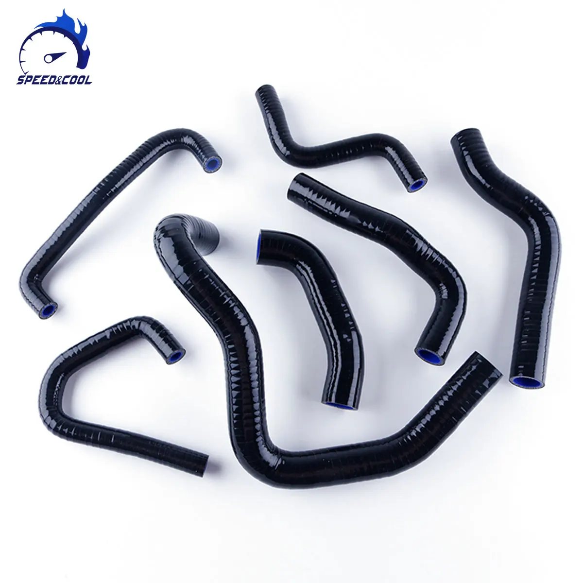 

For 2007-2008 Kawasaki Ninja ZX6R ZX 6R ZX600 ZX 600 P Silicone Coolant Radiator Hose Kit