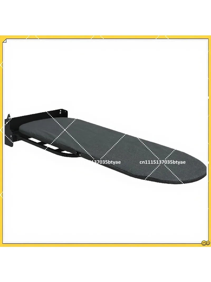 Wall Mounted Folding Ironing Board 180 Degree Rotating, Space Saving Household Wardrobe Ironing Board