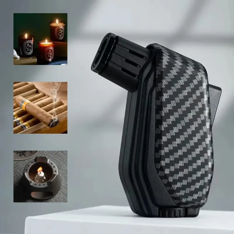 360 ° Adjustable Butane Flame Lighter - Portable, Compact, Windproof Design, Suitable for Camping, Smoking, Outdoor Use new