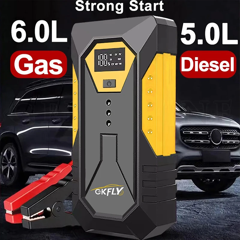 GKFLY 2000A/3000A/4000A Auto Startkabels Powerbank Benzine Diesel Auto Accu Lader Startbooster voor Auto Accu Booster - afbeelding 1