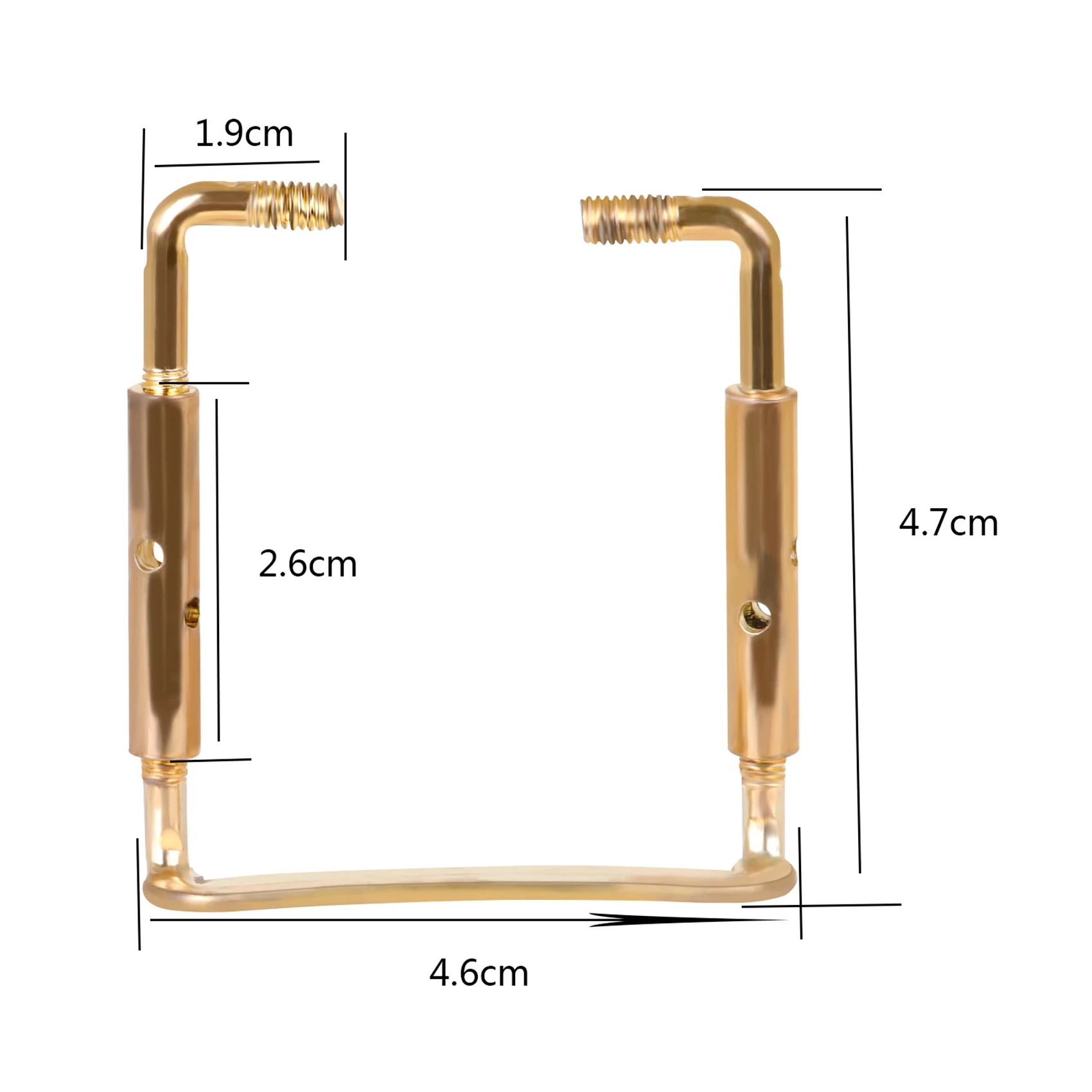 ABKV-4/4 Violin Parts,Jujube Wood Violin Chin Rest Chinrest With Tuning Peg Tailpiece Endpin Violin Accessory