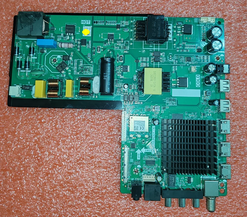 Spedizione gratuita! TP.SK713.PC821(T) tre in una scheda madre di rete WiFi TV 4K testata bene