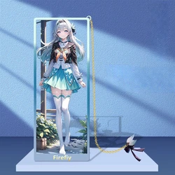 Anime Starry Sky Railway Metal Bookmarks with Clear Image, Stationery Gift for Teens