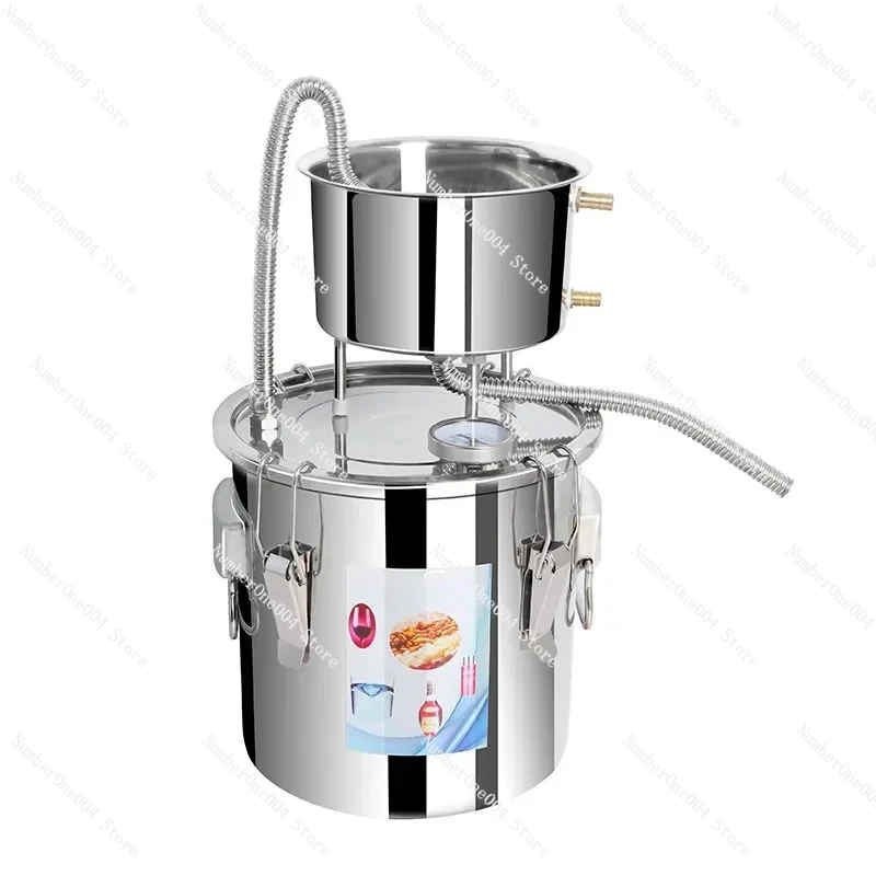 For 20-liter distiller, 304 stainless steel, alcohol, alcohol manufacturing, wine oil, baking equipment