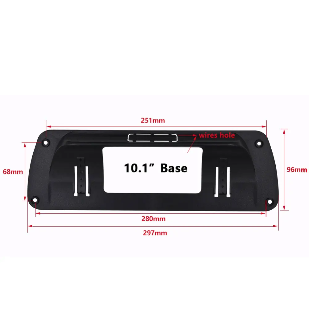 9/10.1 Inch Car Audio Navigation Panel Frame For Android Large Screen GPS Multimedia Head Unit Install