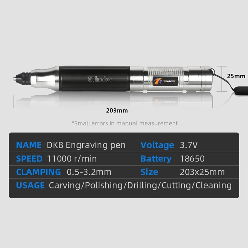 Woodworking Engraving Pen Cordless Electric Drill Lithium Battery Mini Wireless Drill Cutting Polishing Rotary Tool for Dremel