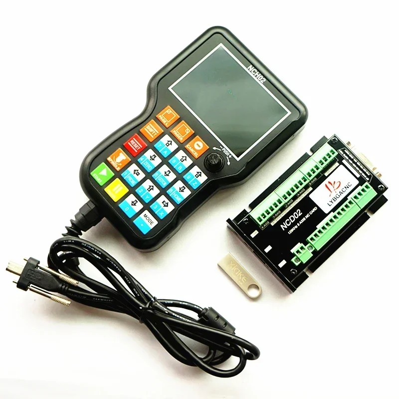 NCD02 3 4 5 Axis DSP Manual CNC Controller G-Code Offline Motion Control System DIY Milling
