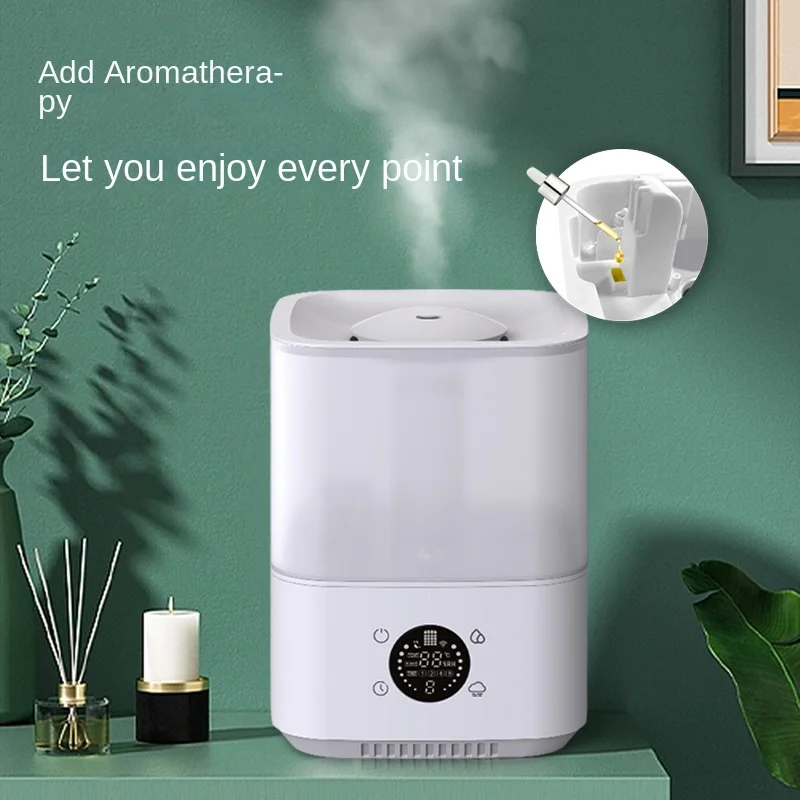 Smart humidifier with large capacity for adding water