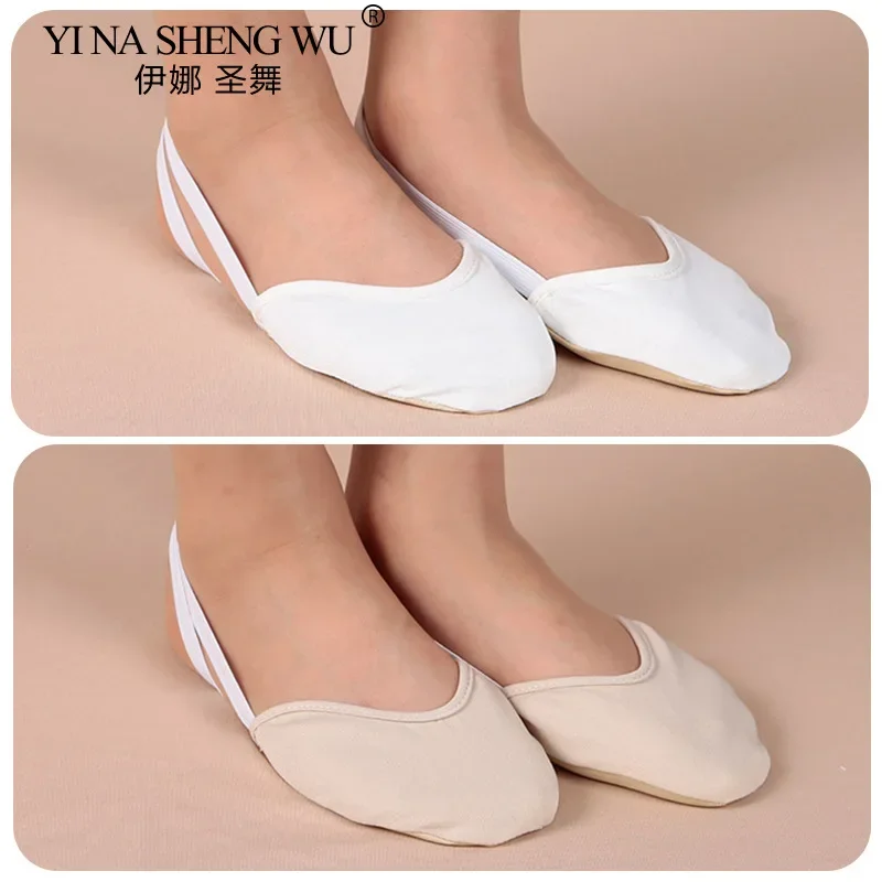 Professionele Dans Voetkussentjes Inlegzolen Halve Lengte Ritmische Gymnastiek Apparatuur Zacht Ademend Ballet Dans Buikdansschoenen
