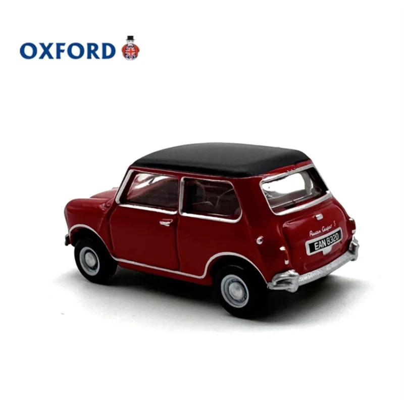 OXFORD Diecast 1:76 Scale Alloy Austin Cooper Retro Car Model Finished Product Simulation Toy Collection Gift Mini Static Model