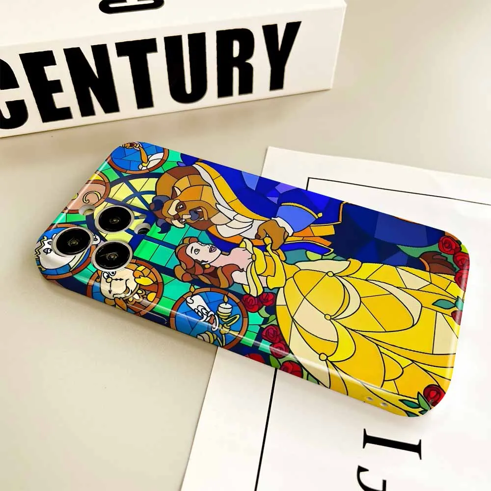 جديد الجمال والوحش لسامسونج A73 A71 A56 A55 A54 A53 A52S A51 A36 A35 A34 A33 A32 A31 A25 A24 A23 A22 A17 جراب هاتف