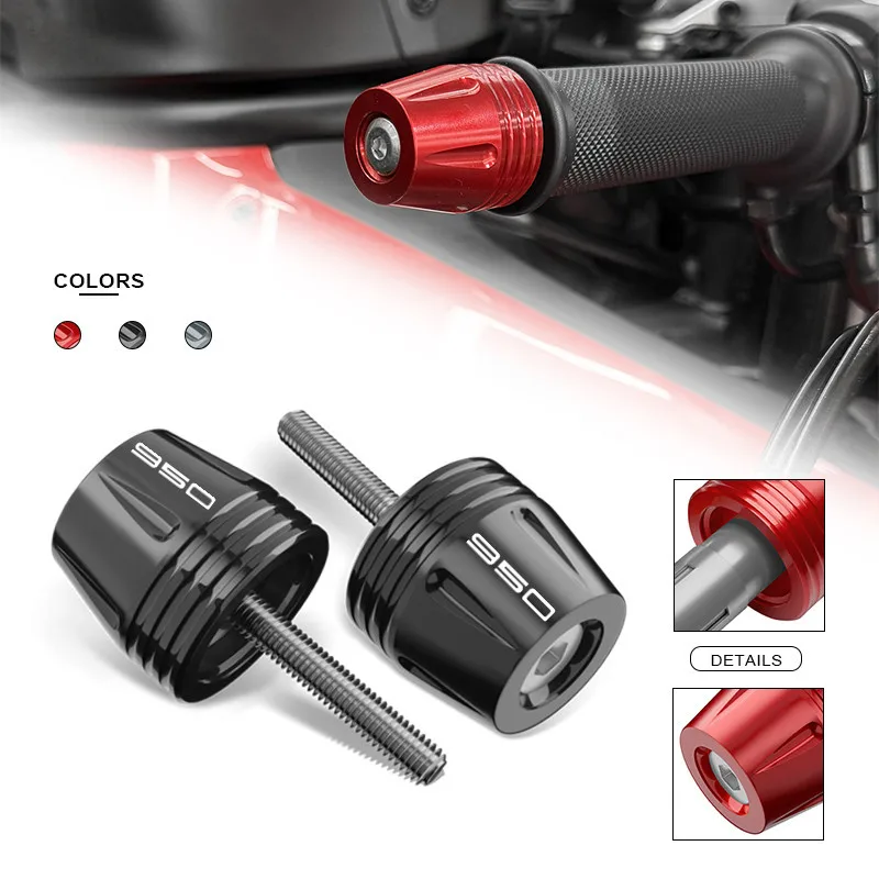 Motorcycle Handlebar Grips End Anti Silder Protection Cap For GSXR750 1000 GSXR600 GSX1300R GSXS950 600 750 GSXS1000 GSXS1000ST