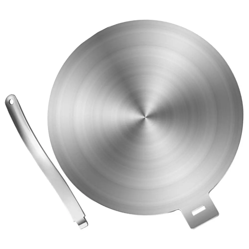 

Stainless Steel Heat Conduction Plate Efficient Cooking Quick Compatible Gas Electric Induction Stove Thickened