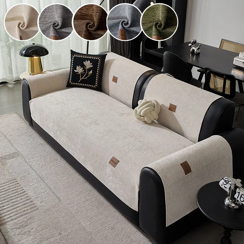 1PC-A solid color sofa cushion suitable for modern living rooms and leisure home spaces, Durable&Long Lasting, Easy to Clean