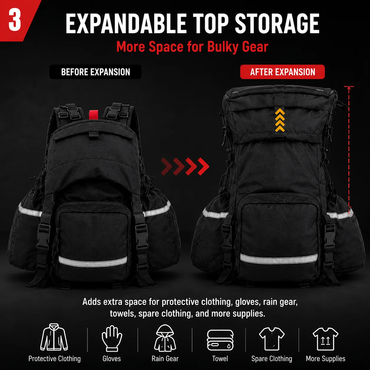Fire Gear Storage Backpack Bla - огляд і ціна Rucksack Military Style
