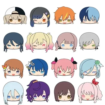 박제 정품 모치 마스코트 봉제 펜던트 장난감, 애니메이션 프로젝트, 세카이 원더랜드 X 쇼타임 나이트코드, 생생한 배드 스쿼드 레오/필요, 8cm