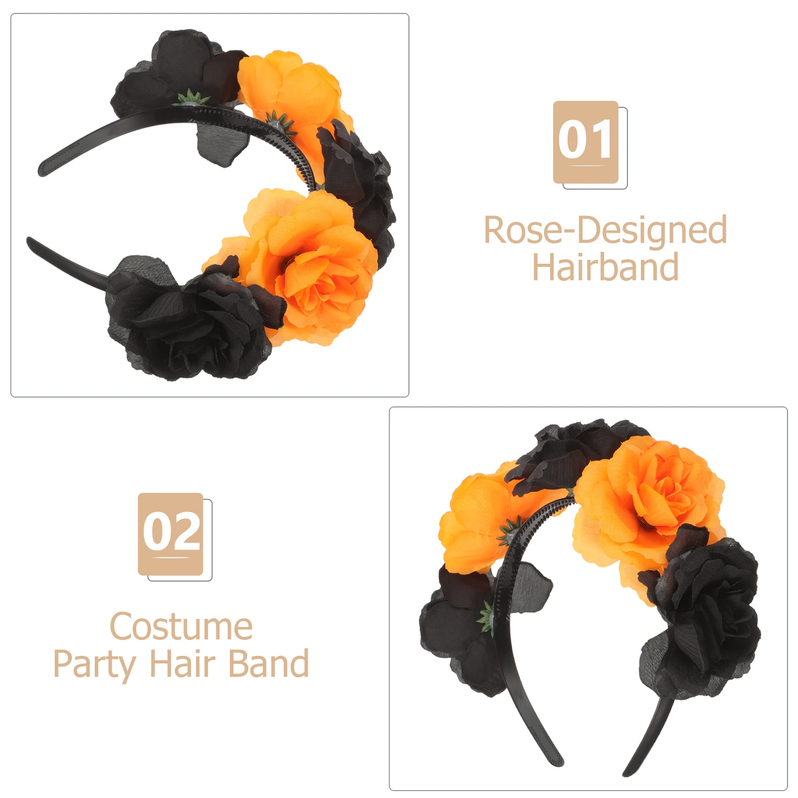 

Fashion Elegant Fashion Headb B Flower Chic Accessories Hair B Wedding Party Rose Hair B Elegant Headwrap Picnic
