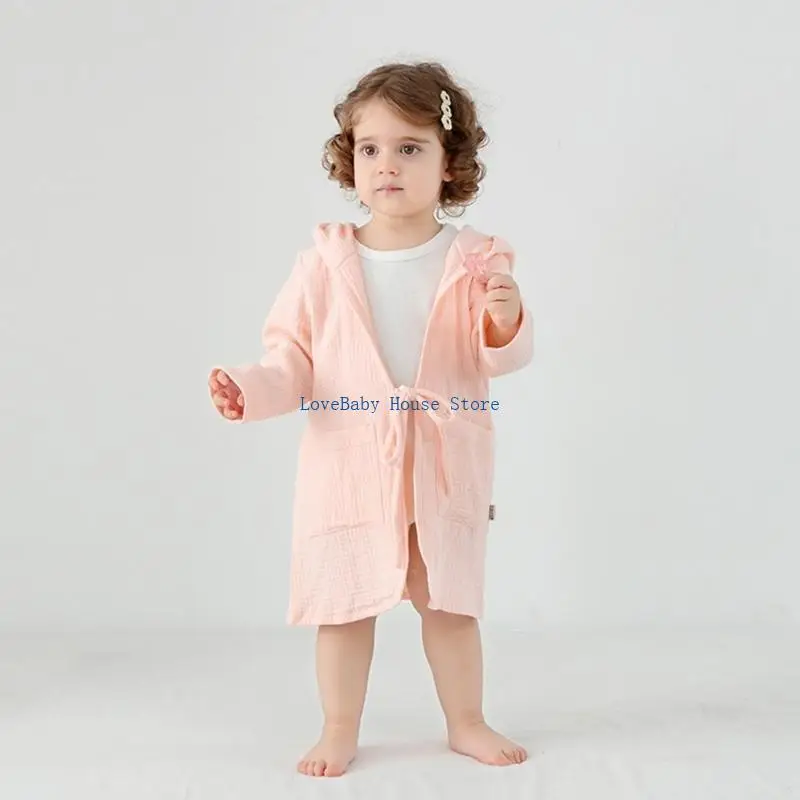 منشفة استحمام من القطن BX0D سريعة الجفاف مع ربطة عنق للاستخدام في المنزل أو السفر #5